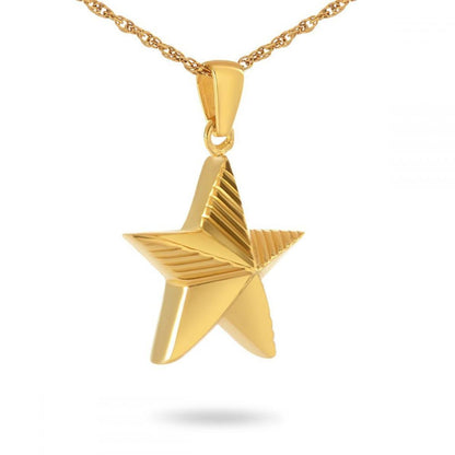 Military Service Steel Gold Keepsake